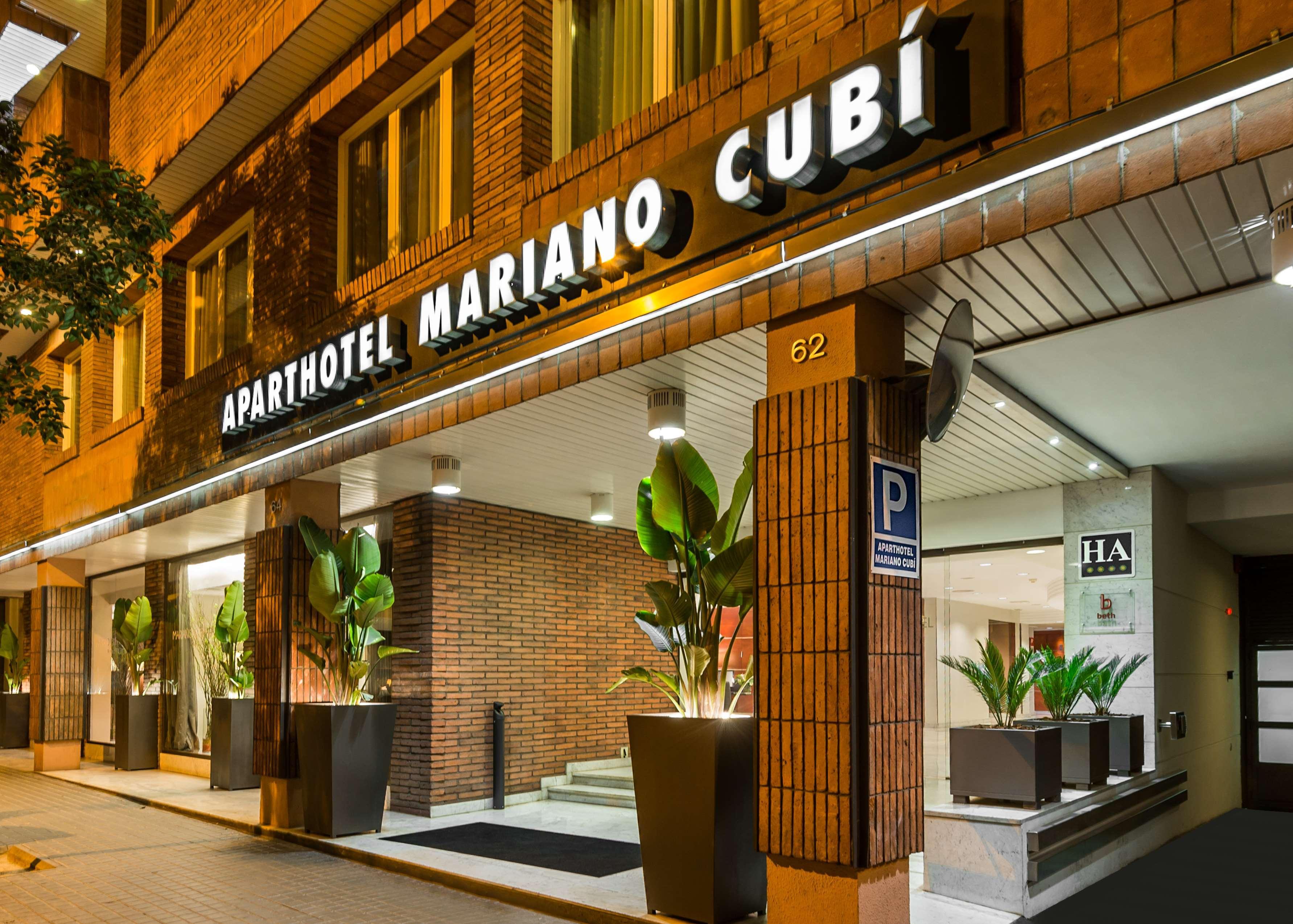 Aparthotel Mariano Cubi Barcelona Exterior foto